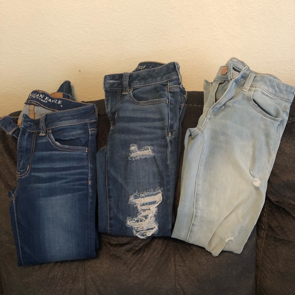 American Eagle Super Stretch Jeans size 0